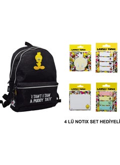 Looney Tunes Tweety Backpack 4-Piece Notix Set Gift  - Image 2