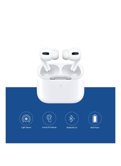 Totu Wireless Stereo Earbuds Bluetooth 5.0, Hand Free Call, Lightweight Comfort Fit Headphones, White  - Image 3