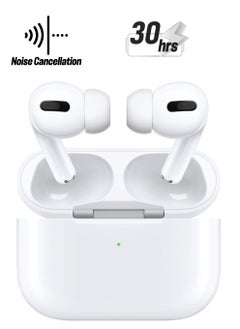 Totu Wireless Stereo Earbuds Bluetooth 5.0, Hand Free Call, Lightweight Comfort Fit Headphones, White  - Image 1