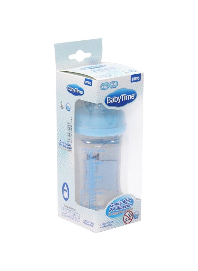 Baby Time Baby Time Baby Wide Neck Bottle 250ml 