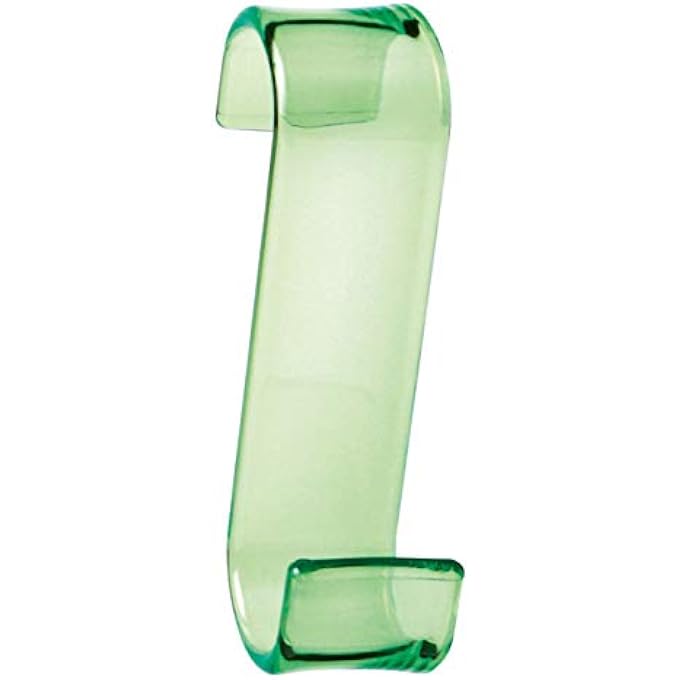 - CROCHET RADIATEUR VERT ACIDE TRANSPARENT - - G-2025P800900 - Image 1