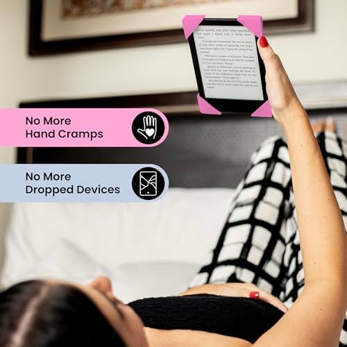Strapsicle Hand Strap Accessory for Kindles & Kobos - Paperwhite 2024 & 2021, Signature Edition, Colorsoft - 2 Straps - Lightweight Grip for Endless Reading Comfort - Large - Bondi Blue - Image 5