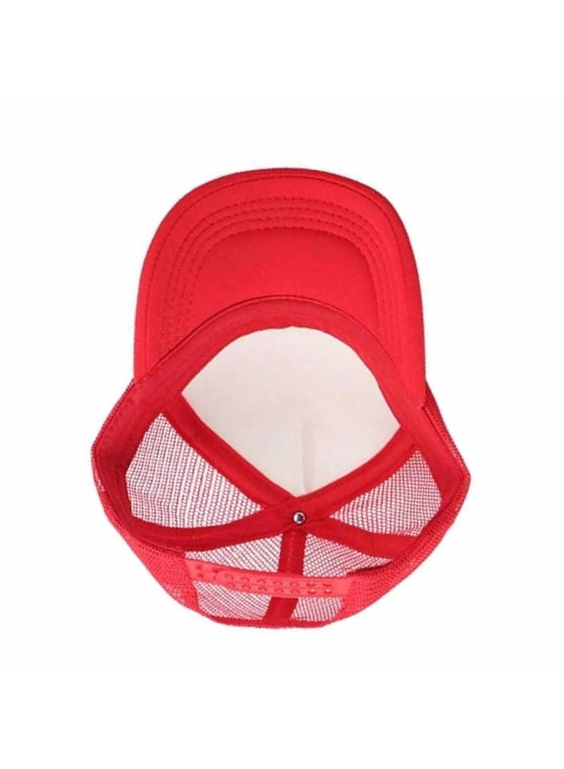 Oman National Day Mesh Cap With Adjustable Plastic Closure–Stylish And Comfortable Unisex Baseball Hat For Boys And Girls–Perfect For Omani National Day Events - Image 4