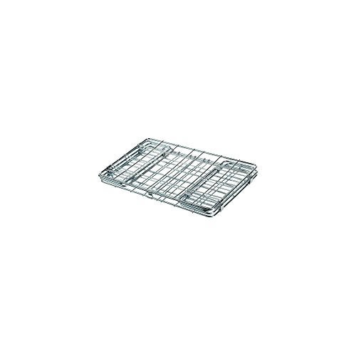 Wald Rear Folding Bicycle Basket (12.75 x 7.25 x 8.5, Silver) W582 - Image 2
