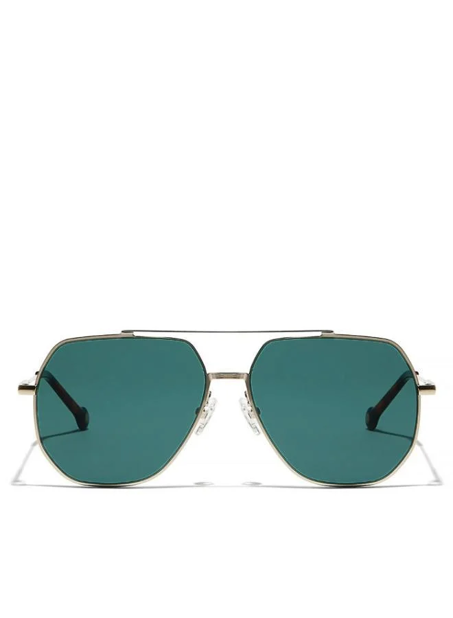 30Sundays HOT SHOT Men Green Sunglasses - Frame Material: Metal - Lens Color: Green- Frame Color: Gold - Full Rim