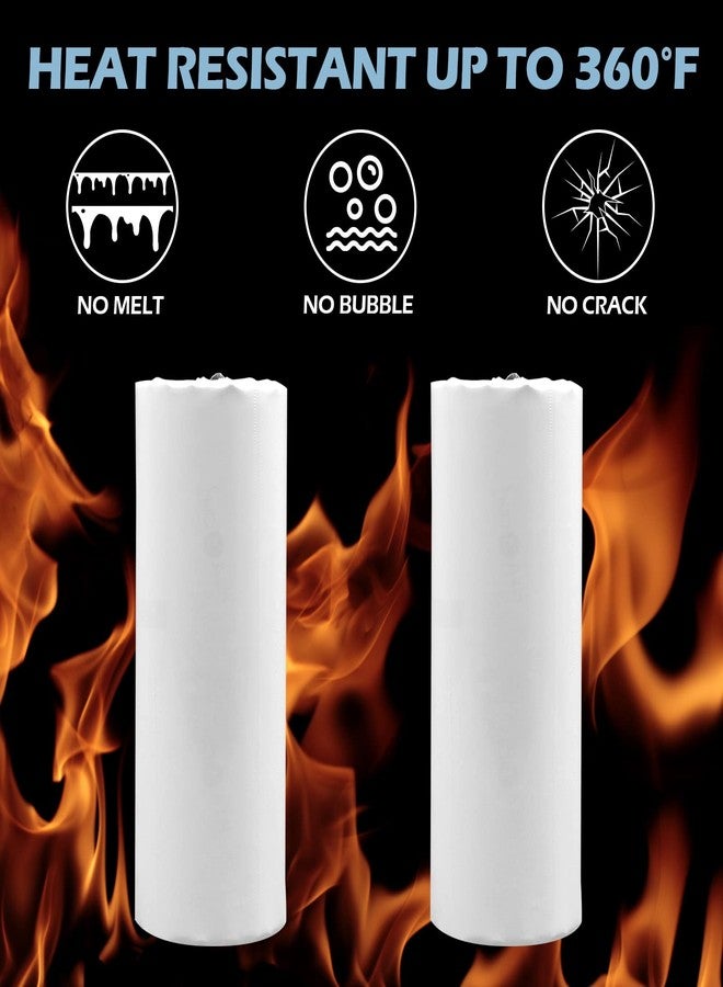 HTVRONT Shrink Wrap for Sublimation Tumblers 5X10 Inch - 50PCS Sublimation Shrink Wrap Sleeves, Heat-Resistant Tumbler Shrink Wrap Film - Image 2