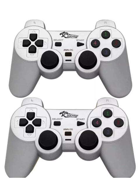 COUGAREGY 2082 USB Dual Gamepad (White)