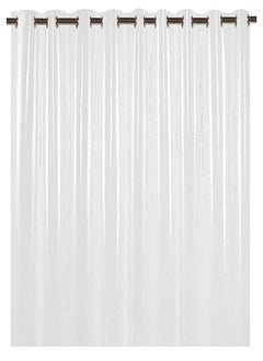 Kuber Industries Kuber Industries .30MM Pack of 2| Eyelet AC Curtain | PVC Door Window Curtain | Curtains for Door | Curtain for Bathroom | Waterproof Shower Curtain | 9 Feet| Transparent  - Image 2