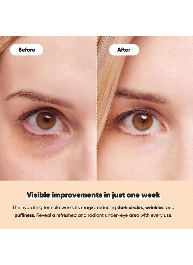 Le Gushe - Under Eye Mask & Under Eye Patches (20 Pairs) Gold Eye Mask With Collagen & Amino Acid Cooling Eye Care For Wrinkles Puffy Eyes & Dark Circles Brightening Skincare Treatment Vegan & Cruelty Free - Image 1