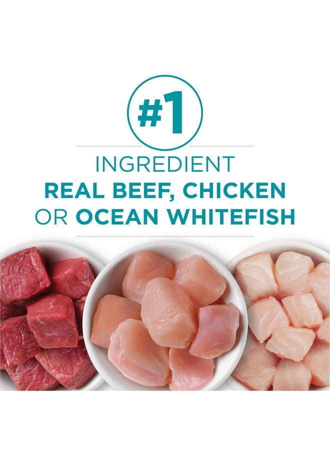 Purina ONE Purina ONE Grain Free, Natural Pate Wet Cat Food Variety Pack, Beef, Chicken and Ocean Whitefish Recipes - (2 Packs of 12) 3 oz. Pull-Top Cans  - Image 3