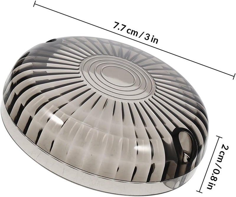 Compact design Motorcycle Turn Signal Lens Covers 2pcs Smoke Tint Signal Light Shield Compatible with V-Star 650 Cruiser Motorbike Light Accessories Wide range expanded design - Image 2