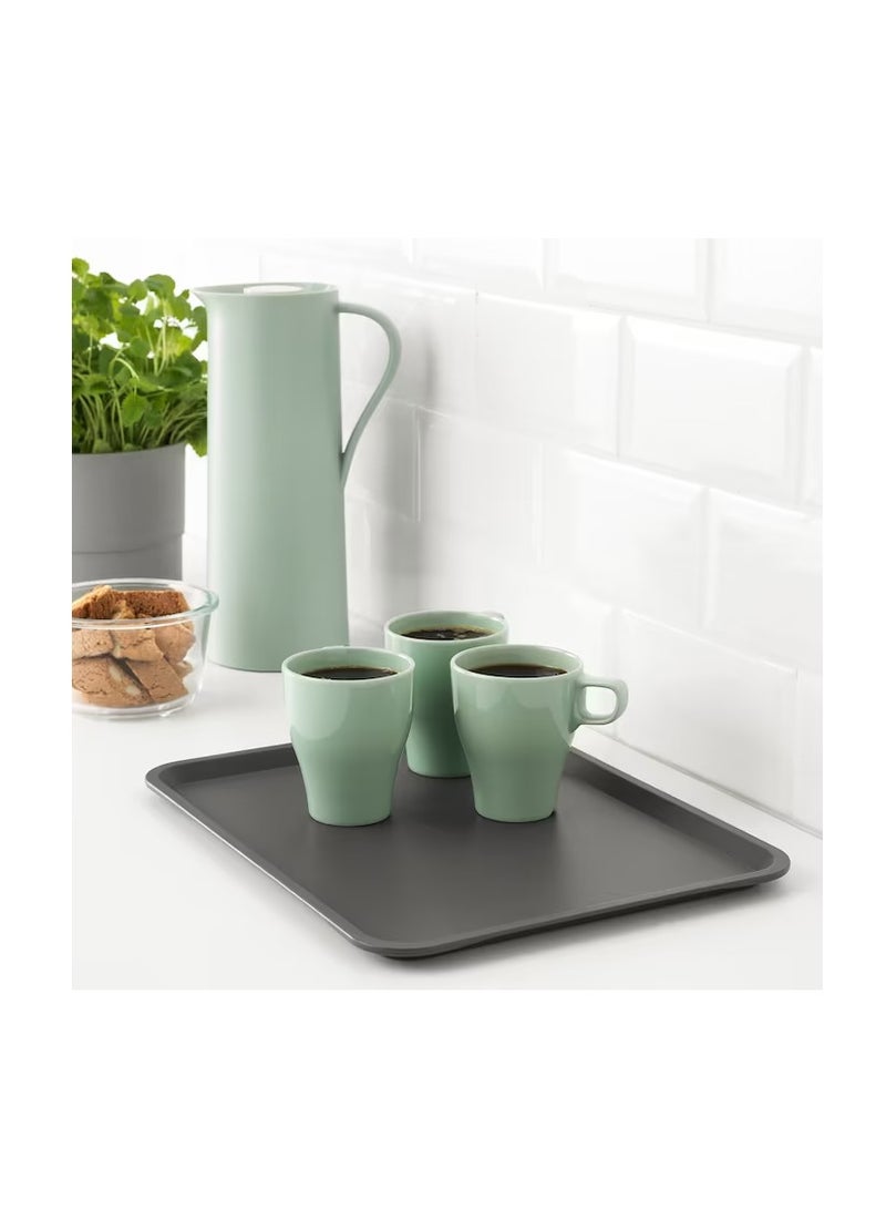 صينية ، رمادي 37x29 سم - Image 2