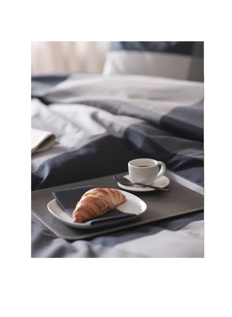 صينية ، رمادي 37x29 سم - Image 3