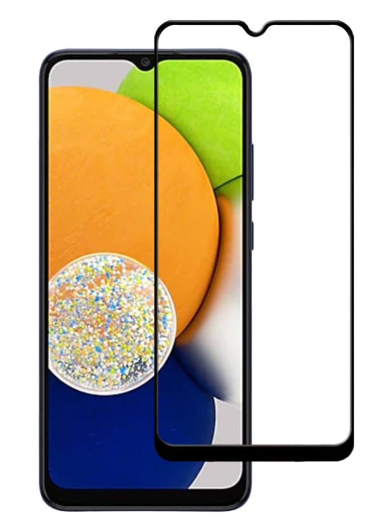 ACLIX Antistatic ESD Dustproof Premium Quality High Definition Tempered Glass Screen Protector Designed For Samsung Galaxy A03 - Image 1