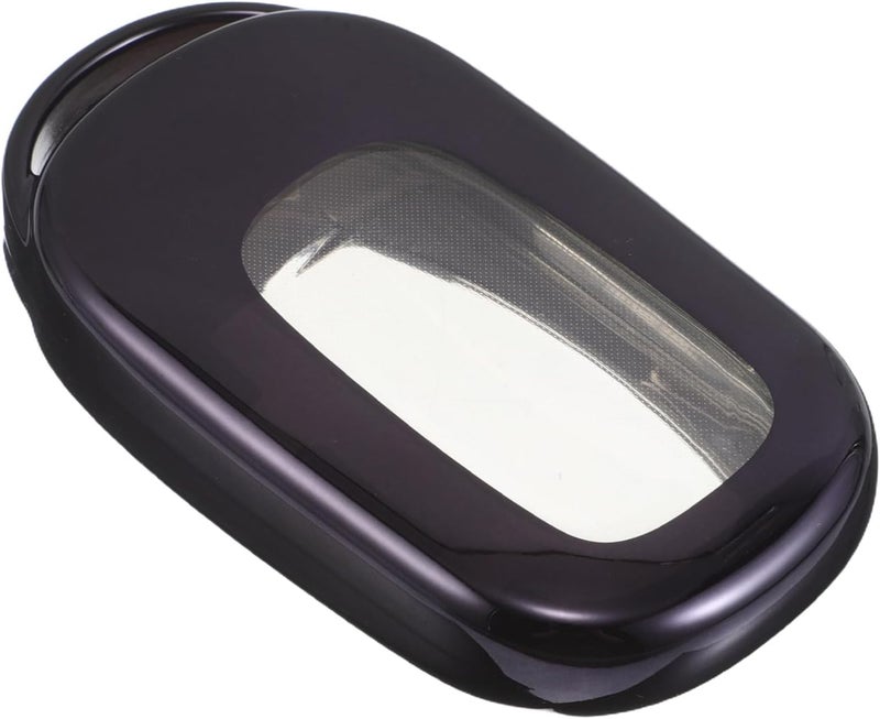 Car Key Fob Case TPU Protective Cover Shockproof Key Sleeve for Compact Sedan Purple Black for Vehicle Interior Accessories - Image 1