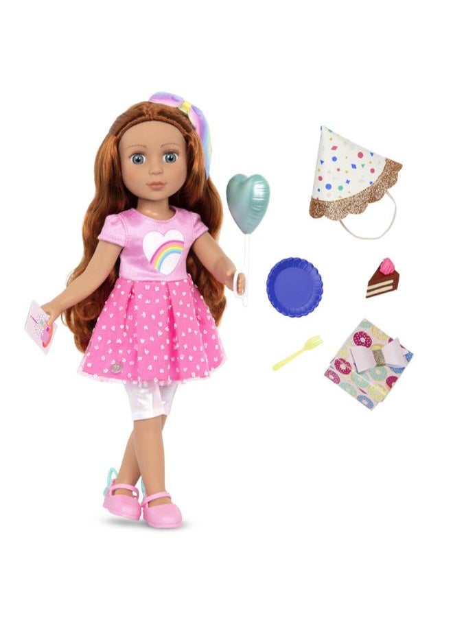 B. Toys - Birthday Doll – 14 Inch from Glitter Girls - Image 1