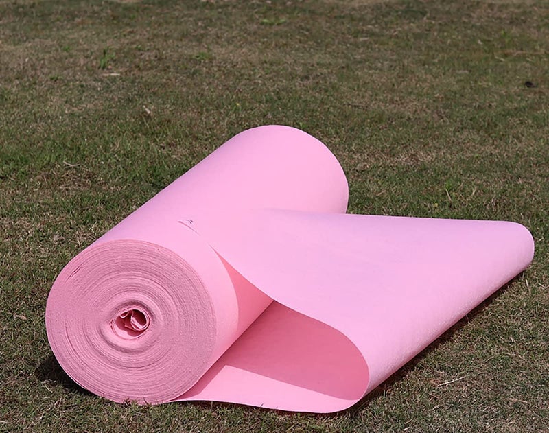 HUAHOO Pink Aisle Runners Wedding Carpet Rugs for Step and Repeat Display, Ceremony Parties and Events Indoor or Outdoor Decoration 2ft Wide x 15 ft Long - Image 3