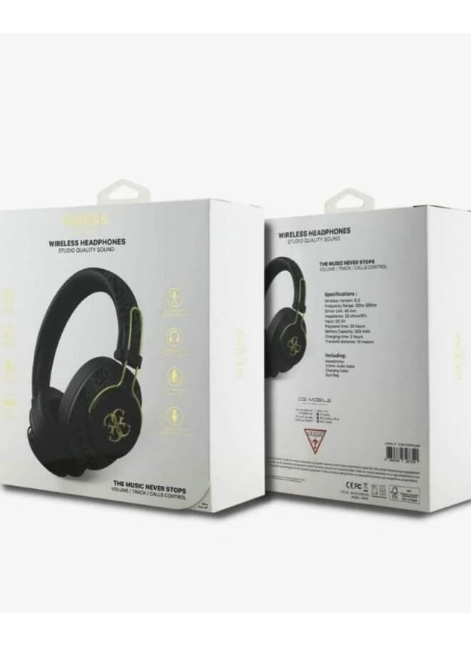 GUESS GUESS Wireless Headphones - Studio Quality Sound - Brown  - Image 3