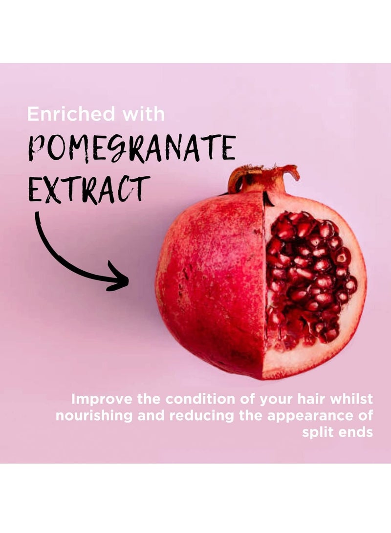 Jerome Russell BStyled Split End Balm Nourishing and Strengthening Conditioner Balm to Reduce Split Ends Heat Protection Spray for Hair with Pomegranate and Turmeric Vegan Hair Care 50ml - Image 3