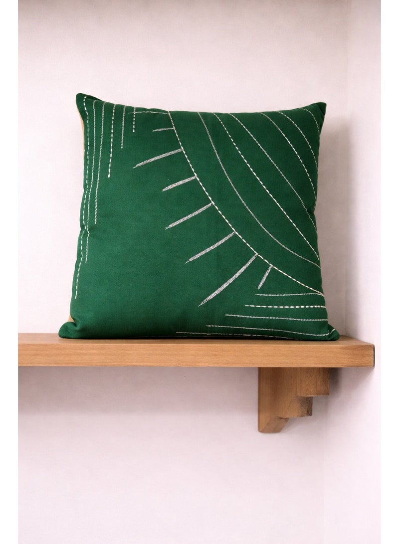 تى ام هوم طقم كوشن فاخر 3 قطع من TM HOME – بدون حشو داخلي – قطن طبيعي 100% مطرز يدويًا – تصميم أنيق يضيف لمسة راقية لديكور المنزل - Image 3