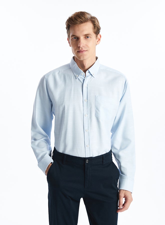 LC WAIKIKI Regular Fit Long Sleeve Men's Shirt - Image 1