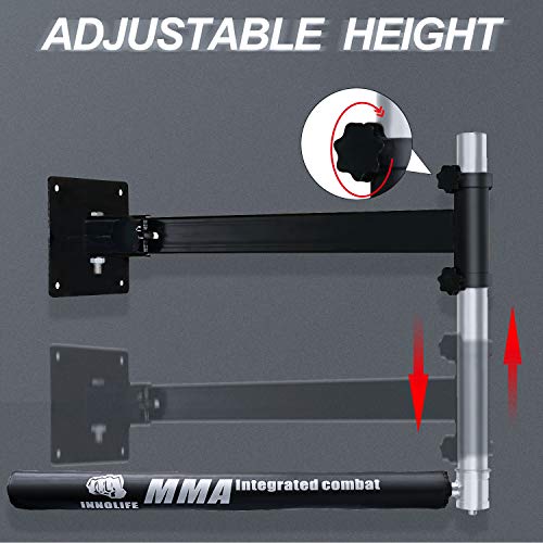INNOLIFE Boxing bar Punching Speed Trainer Light Weight Spinning Bar Wall Mount Easy Set up - Image 3