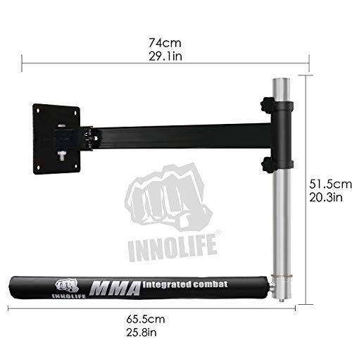 INNOLIFE Boxing bar Punching Speed Trainer Light Weight Spinning Bar Wall Mount Easy Set up - Image 2