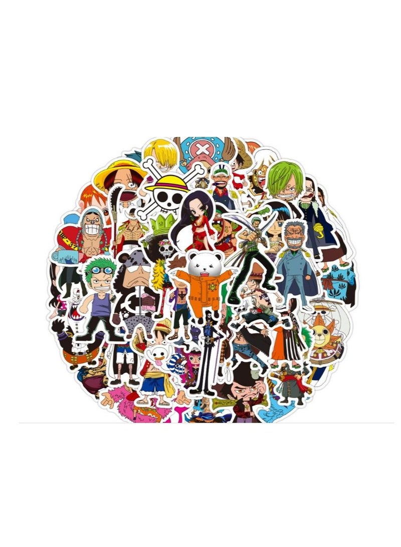 Y&D 48-Piece Laptop Anime Waterproof Stickers 60 x 90cm - Image 2