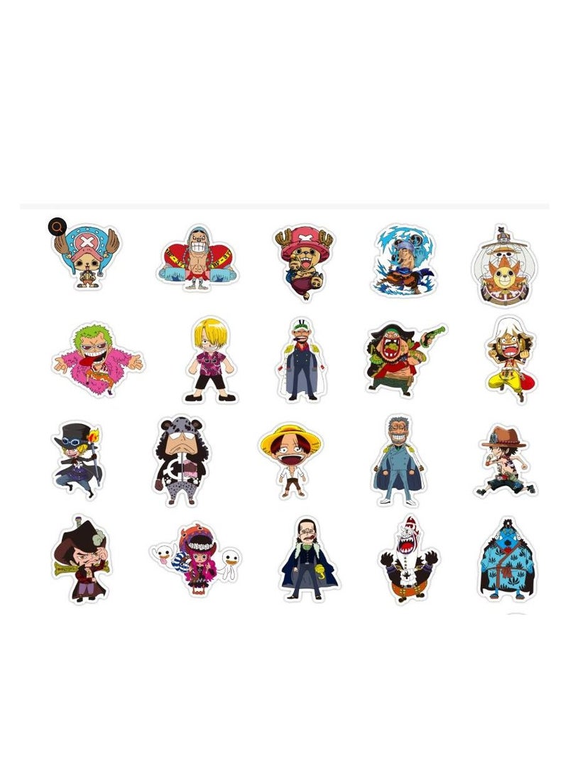 Y&D 48-Piece Laptop Anime Waterproof Stickers 60 x 90cm - Image 4