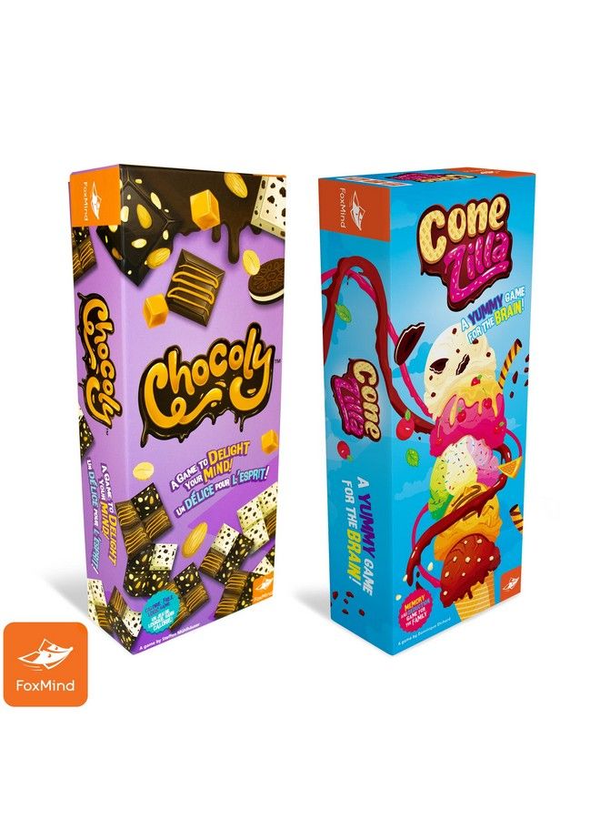 FoxMind Games: Chocoly A Calorie Free Logic Game Chocolate Tile Laying Game Up To 4 Players 8 And Up. - Image 4
