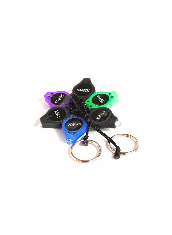 GloFX - 6 Led Spinning Orbit: Pure Bliss Multicolor Pattern Flow Rave Toy - Image 1