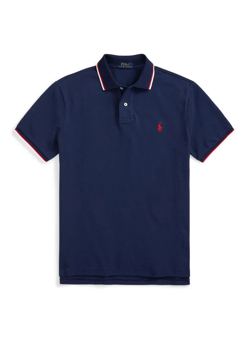 POLO RALPH LAUREN Custom Slim Fit Mesh Polo Shirt