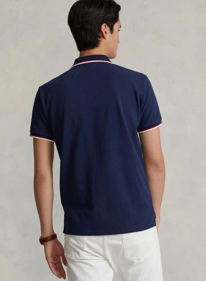 POLO RALPH LAUREN Custom Slim Fit Mesh Polo Shirt