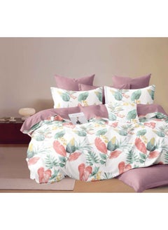 AL RAID Bedding Set Super King Size - 6-Piece Bed Sheet Set with Duvet Cover, Fitted Bedsheet with Deep Pockets, and 4 Pillowcases - Premium Quality Microfiber Sheets for Everyday Comfort and Elegance 