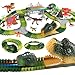SOSUSHOE Dinosaur Toys for for Kids 35 Create a Dinosaur World Adventure Flexible Road Race Tracks Dinosaur Toys Set Birthday Valentine Gifts for Kids 3 4 5 6 7 Years Old Boys Girls A4 - Image 2