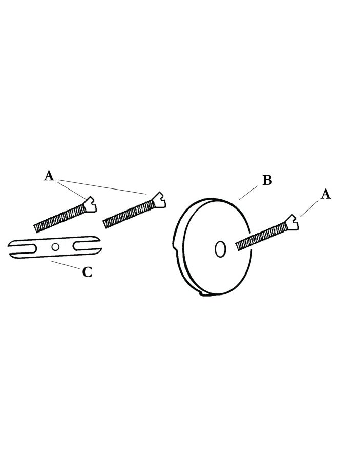 Danco - Single Tub Drain Overflow Plate One Hole Screw Included Chrome 89052 - Image 1