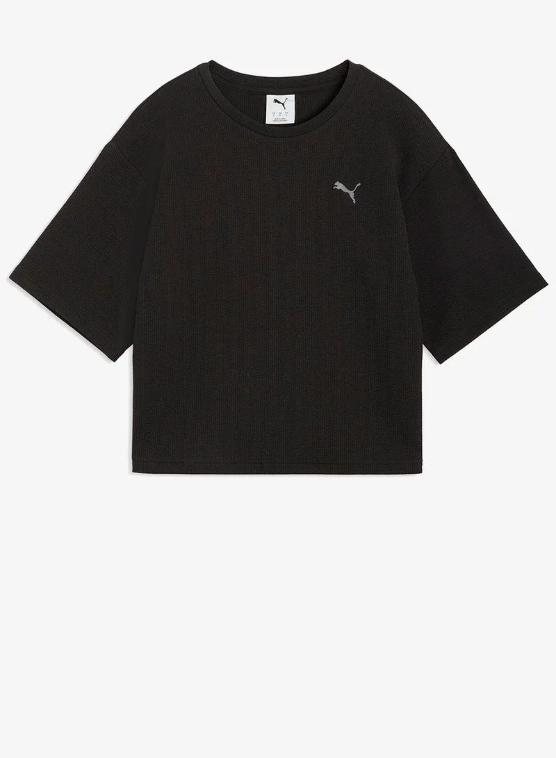 PUMA  Essential Elevated Relaxed T-Shirt for Women | Best Price UAE
