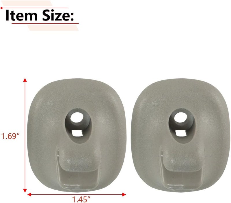 RLB-HILON مجموعة مشابك تثبيت واقي الشمس RLB-HILON 2PCS - Image 3