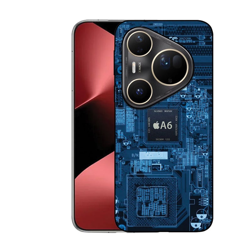 EYE CATCH Printed Protective Case Cover For Huawei Pura 80 Pro Plus -  Motherboard - Image 1