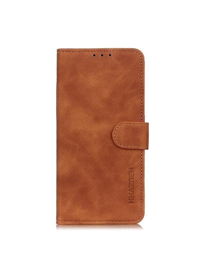 S-TOP Case For OnePlus 9RT 5G KHAZNEH Retro Texture Horizontal Flip Leather Phone Case with Holder & Card Slots & Wallet - Image 2
