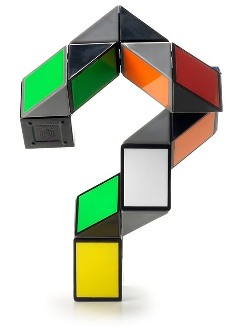 Rubiks Twist Colorful 3D Puzzle Classic Brain Teaser Retro Fidget Toy Bend  Twist Into Shapes Objects Animals for Adults  Kids Ages 8 and up