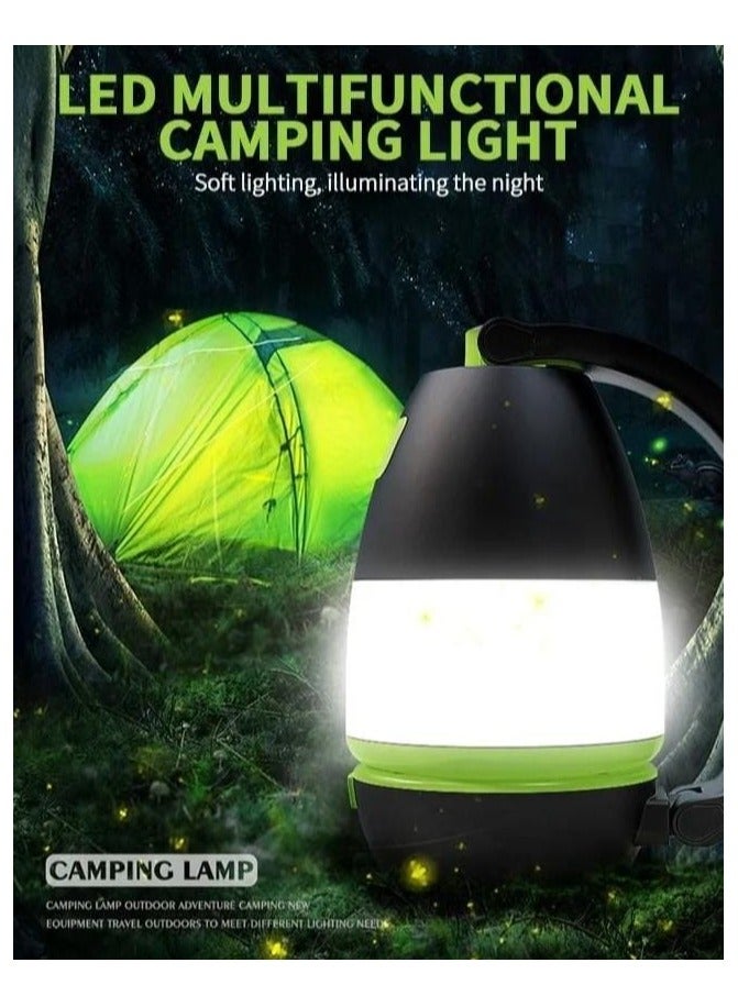 3-in-1 multi-functional flashlight, desk lamp, camping lantern, equipped with a large internal battery to charge the phone and various devices - Image 4