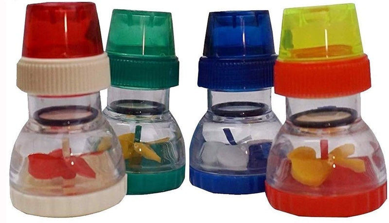 Smile n Style Essentials Smile N Style Essentials Pack of 6 Water Softner FilterTap Shower Sprinkler headDirect Ration Kitchen and Bathroom Tap Sprinkler Plastic Shower Head Red Blue Polished - Image 2
