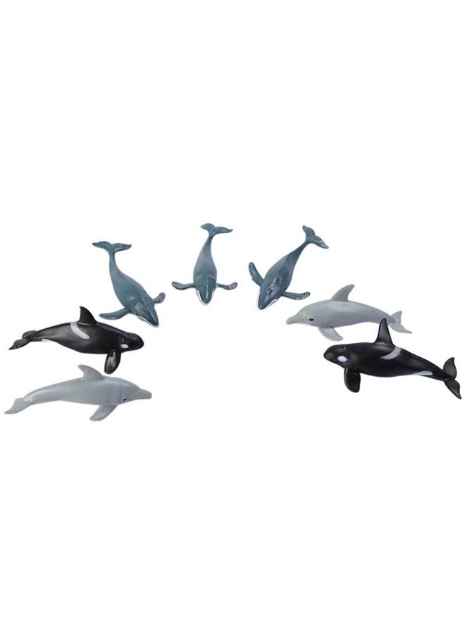 Wild Republic 83783 Polybag Whales and Dolphins, Humpback Whale, Orca, Dolphins, Kids Gifts, 7 - Pieces - Image 2