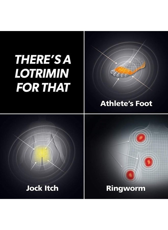 Lotrimin Athlete's Foot Deodorant Antifungal Powder Spray, Miconazole Nitrate 2%, Clinically Proven Effective Antifungal Treatment of Most AF, Jock Itch & Ringworm, 4.6 Ounce (Pack of 3)  - Image 5