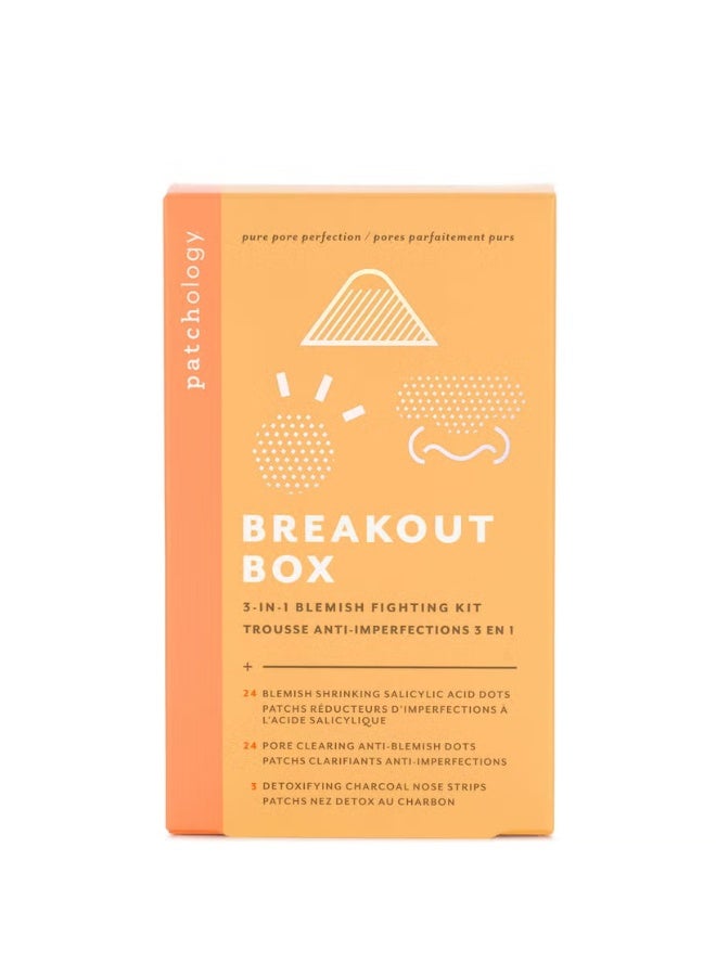 باتشولوجي مجموعة باتشولوجي بريك آوت بوكس ​​لعلاج حب الشباب 3 في 1 - Image 1