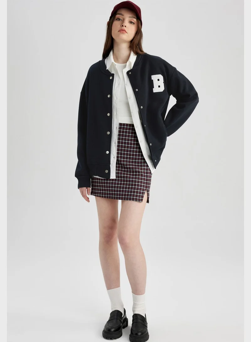 DeFacto Embroidered Pocket Detail Jacket