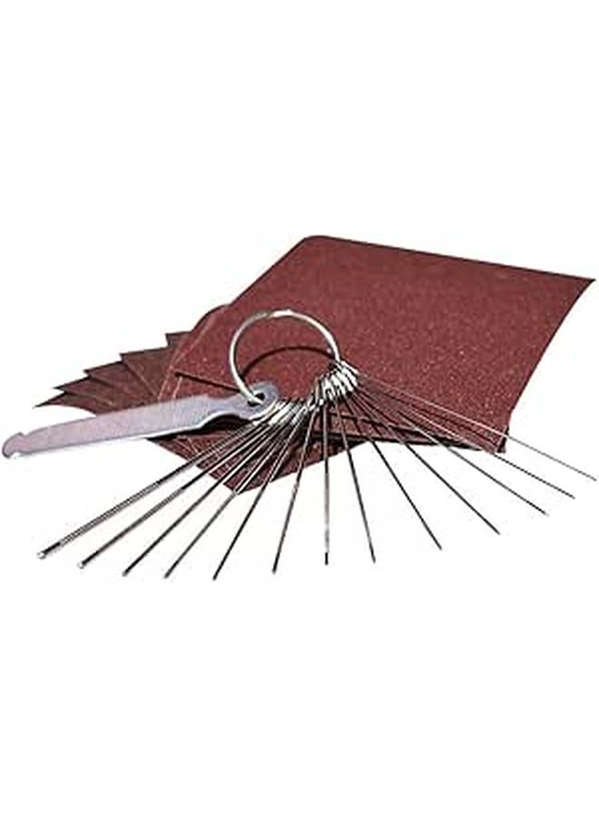 10Pcs Guitar Nut File Set with Sandpaper for Ukulele Electric Acoustic Guitar Repair Tools - Image 1