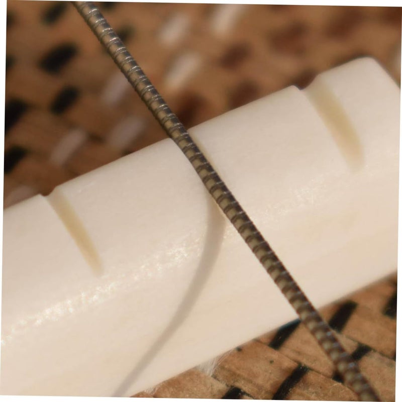10Pcs Guitar Nut File Set with Sandpaper for Ukulele Electric Acoustic Guitar Repair Tools - Image 5