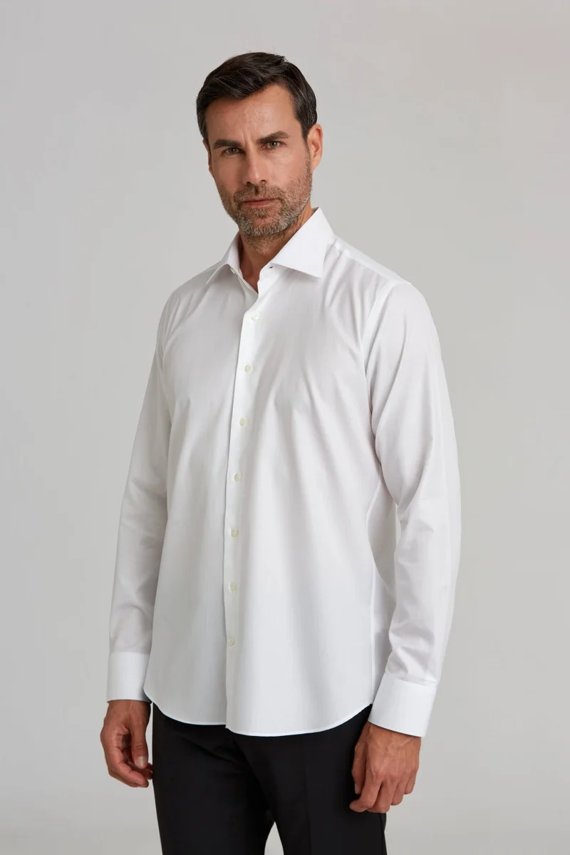 Bisse Platinium Regular Fit Shirt White PLTG005_D01